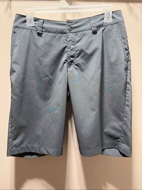 Women’s Athletic Golf Shorts - Slate Gray
